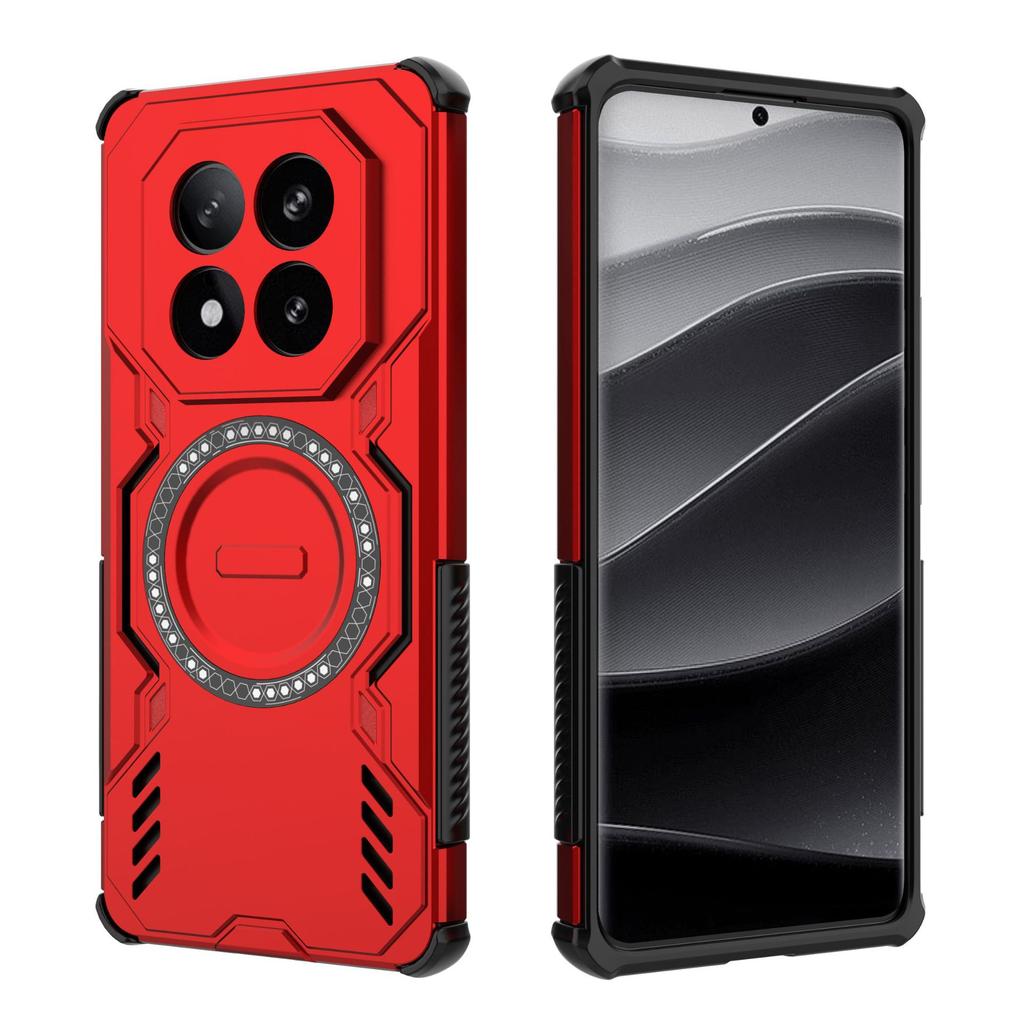Armor Anti-Shock Protector Phone Case for Xiaomi Redmi Note 15 Pro Plus 5G 4G Note15 14 Pro+ Note15 Magnetic Wireless Charging