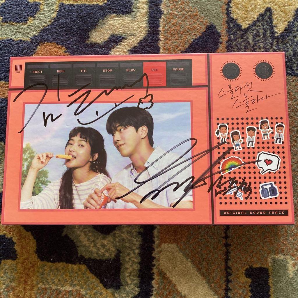 [USED] Final price reduction 25, 21 OST Kim Tae-ri, Nam Joo-hyuk autographed