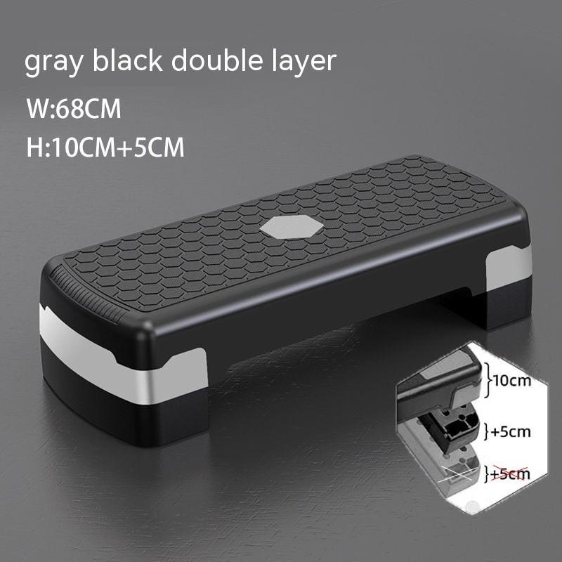 Aerobic Stepper Adjustable Height Workout Exercise Step Platform Household Gym Exercise Fitness Training Equipment