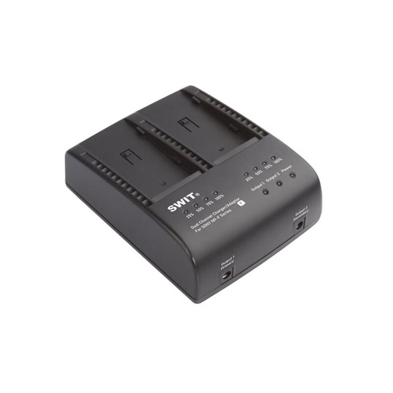 SWIT DC-3220F Dual-Channel L-Series Battery Charger/Adapter