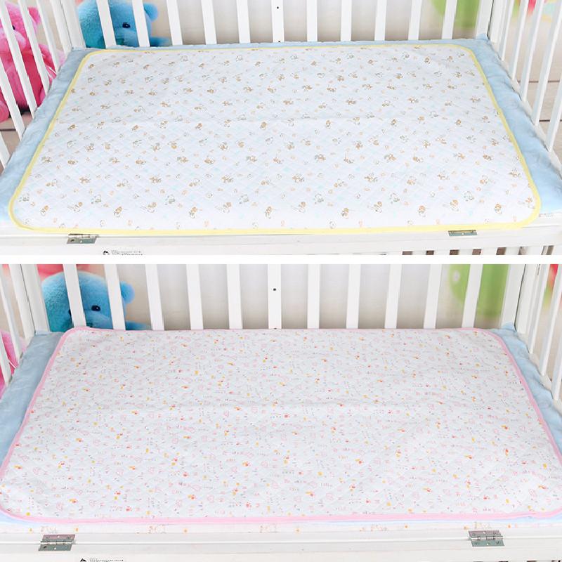 Reusable Waterproof Children Cotton Bed Pad Absorbent Layer Baby Comfort Toddler