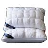 Neck Support Sleeping Pillow 5-Star Hotel Quality Deep Sleep White Satin Cover Bed Pillow Home Bedroom Decor Accessories Supplie