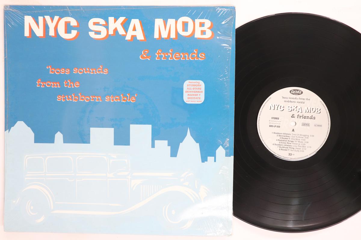 

LP Record VARIOUS Nyc Ska Mob Friends GROLP030 GROVER 1998 Germany Reggae Ska Dub Used