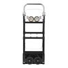 2 in 1 Folding Hand Truck, 226.9 kg Load Capacity for 4-Wheel Mode, Convertible Hand Truck Dolly with Wheels & Adjustable Handle, Portable Trolley