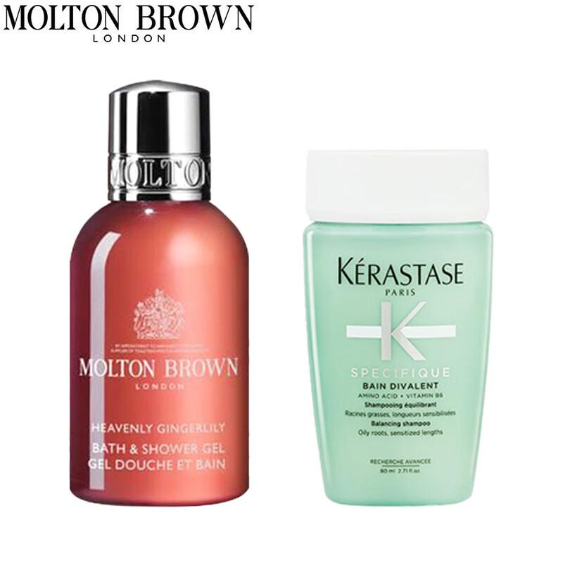 

Kérastase Dual-Function Shampoo & Paradise Ginger Flower Shower Gel Travel Set