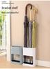 Compact Plastic Umbrella Stand for Entryway – Durable Rain Gear Storage Rack