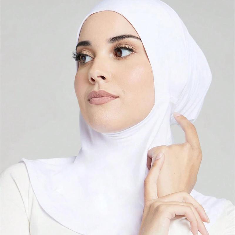 1 or 2 pieces of women's Modal underwear, head and neck chin cover, Islamic stretch knitted scarf, hat, instant inner headscarf