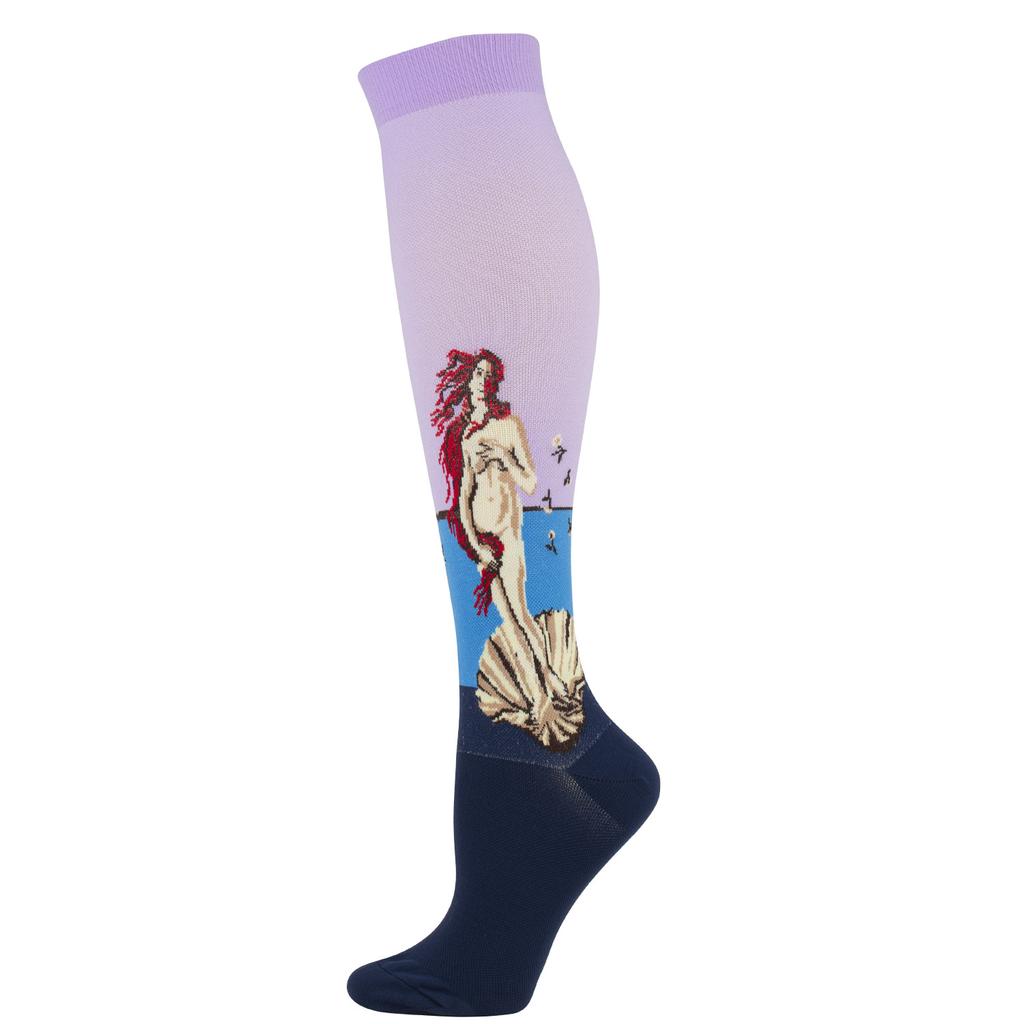 Sports Pressure Socks, Famous Painting Mona Lisa Socks, Compression Socks, Outdoor Elastic Socks