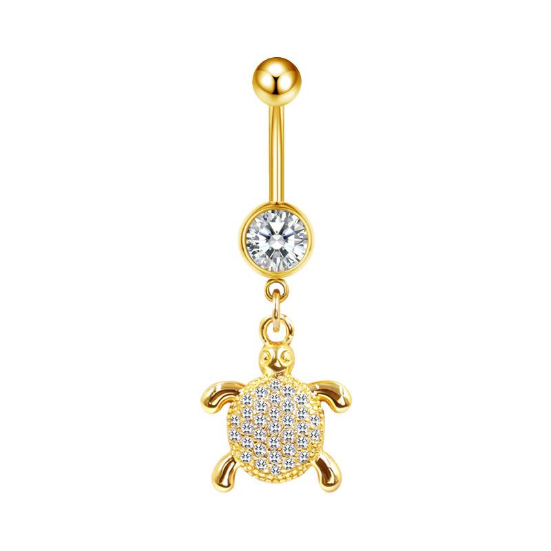 Gaibei Fashionable Turtle Octopus Belly Button Ring