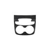 For Toyota Sienna 2015-2016-2017-2018-2020 Carbon Fiber Car Rear drain cup holder Sticker Trim Film Accessories