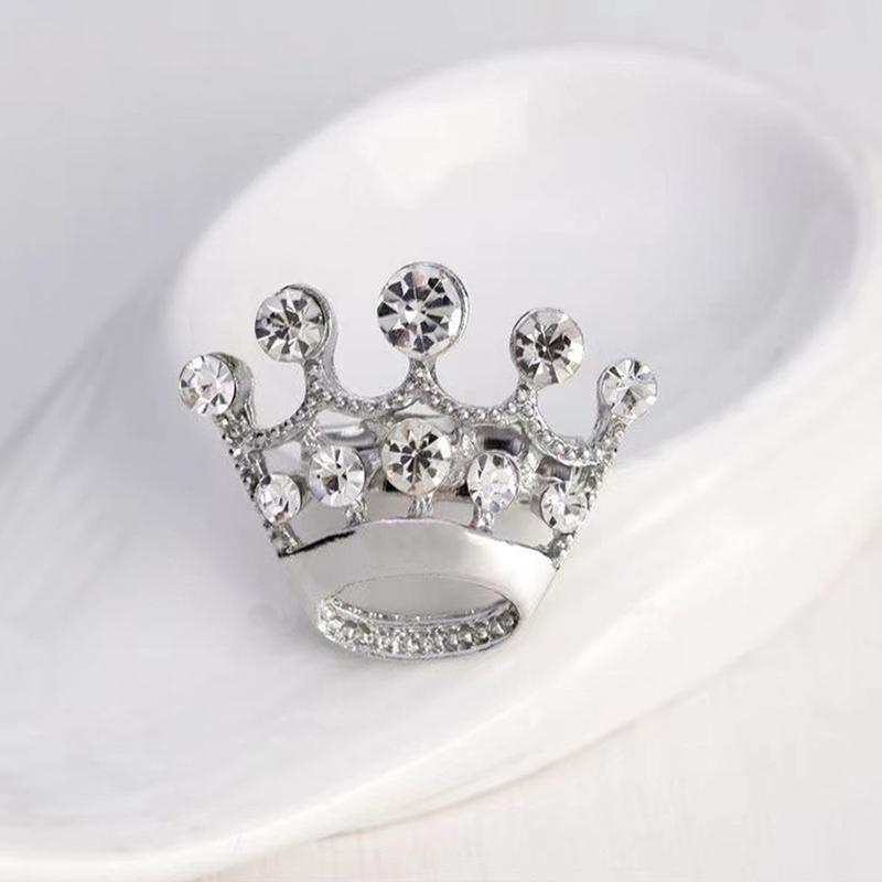 Personality Accessories, S, Crown Brooches, Cutouts, Retro Creative Pins, Suits, Able Men