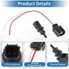 No.5293138AA Ambient Air Temperature Sensor for Ram 3500 6.7 Diesel 11-12 for Dodge Journey 2.4 3.6 09-20 for Jeep Compass 07-17 with Connector