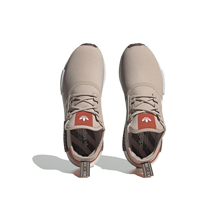 Adidas NMD_R1 Průsvitně růžová Solární červená Unisex Tenisky Obuv-Bílá ID4348