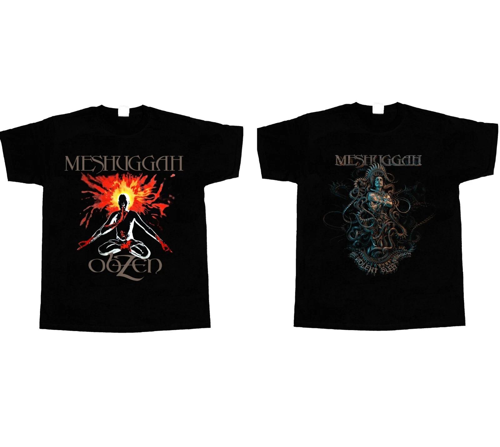 Meshuggah Obzen The Violent Sleep of Reason new black t-shirt 345XL 4XL