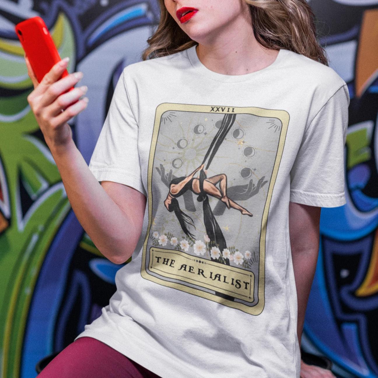 Aerialist Tarot Card Aerialist T-Shirt 3XL
