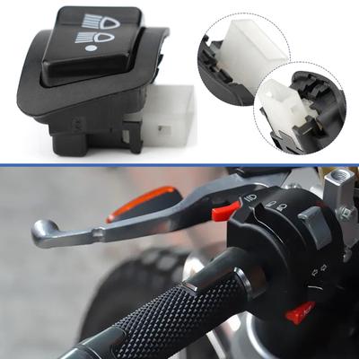 Motorcycle Switch Scooter Start Up Button Turn Signal 1PCS