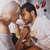 Mr. & Mrs. Champagne Flute Set - Elegant His and Hers Wedding Toasting Glasses