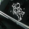 THE  falling Cute little spaceman stickers .Add a Touch of Space Magic to Your Car with Stylish Car Accessories.