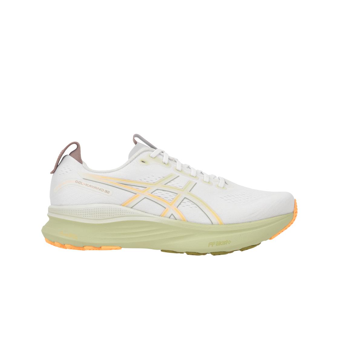 ASICS GEL-KAYANO 32 Men Wide Low Top Running Shoes White Orange 1011C051-101 46