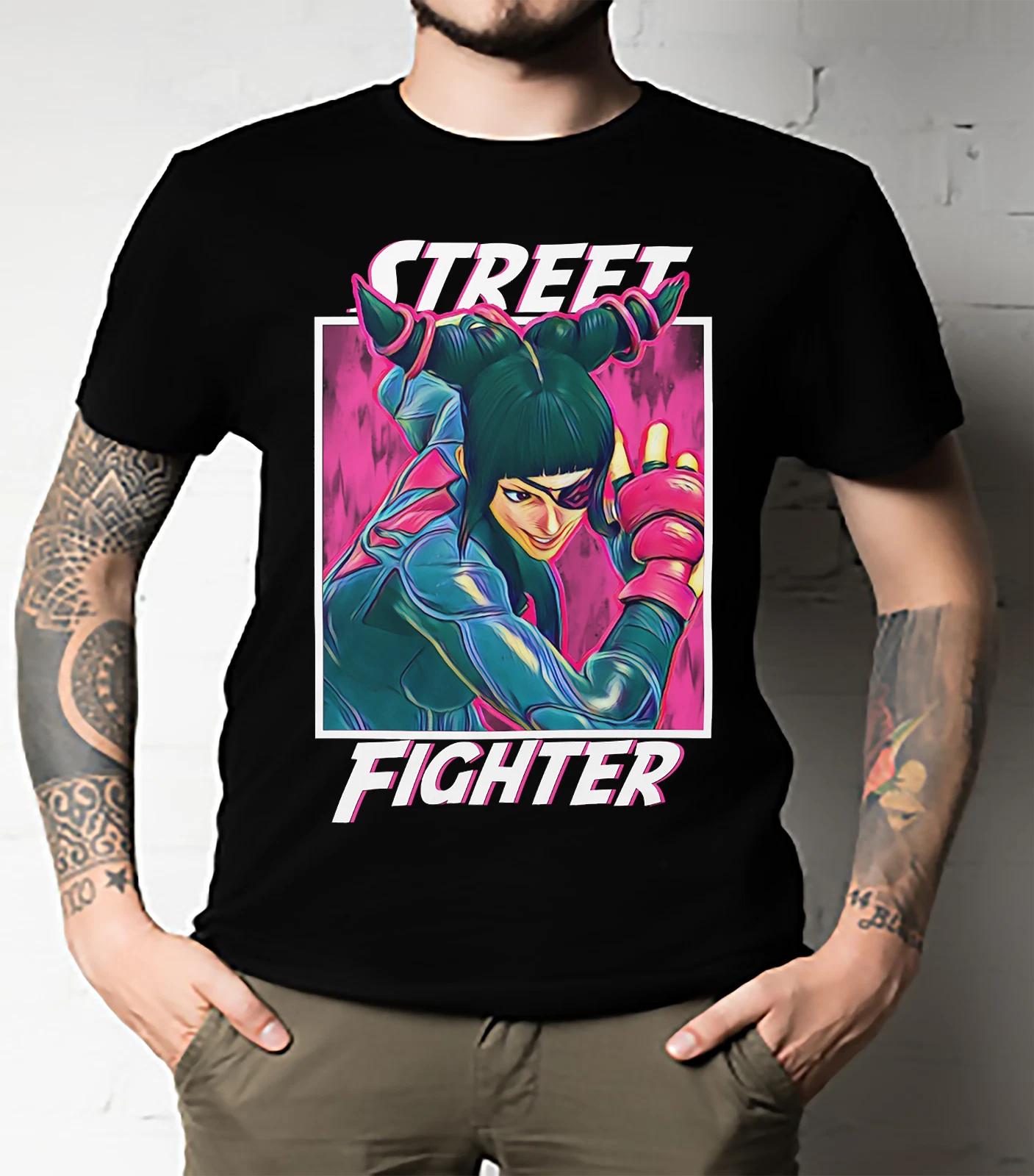 Men s and Women s T-shirts Street Fighter – Juri Essential M