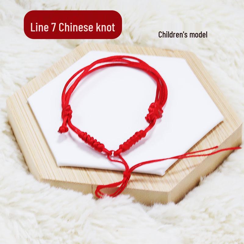 

Плетеный браслет «Красный узел ваджры» сделай сам - Полуфабрикат из бисерного шнура для мужчин и женщин