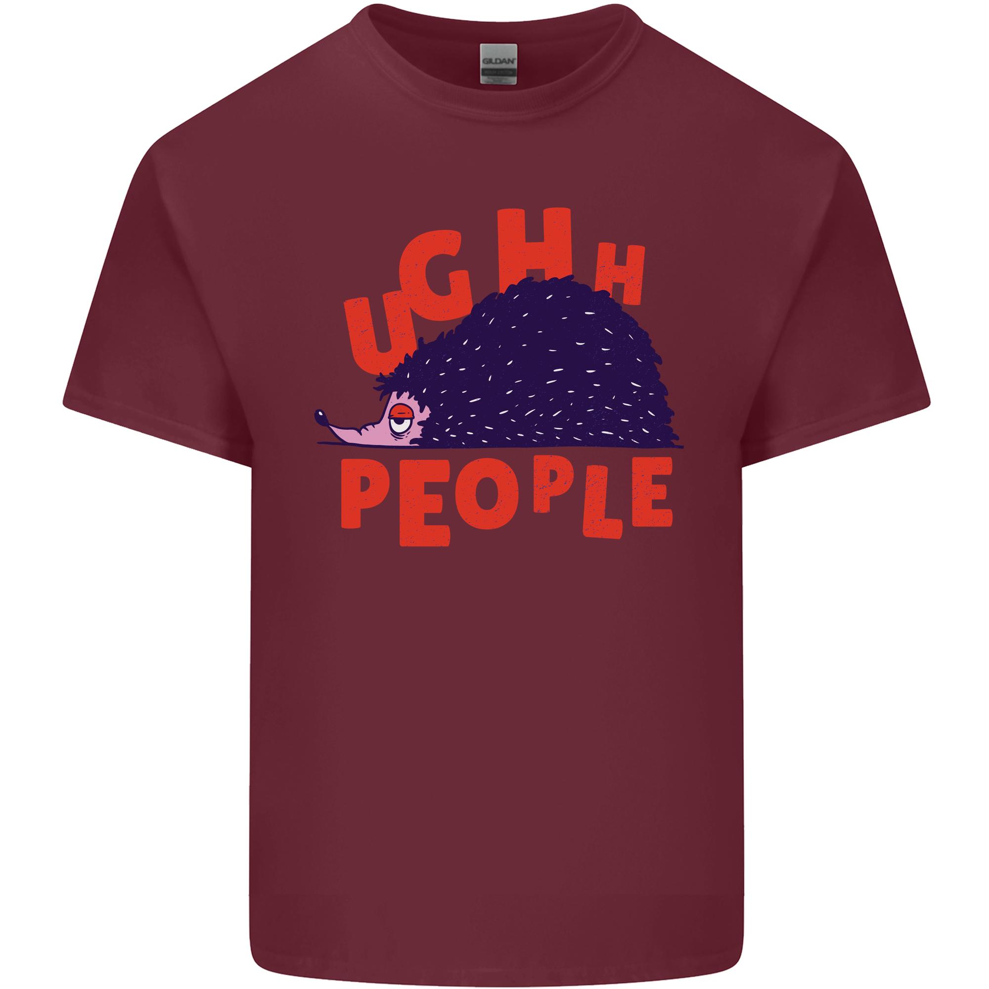 Hedgehog Ughh People Funny Unisexs Light Cotton TShirt S