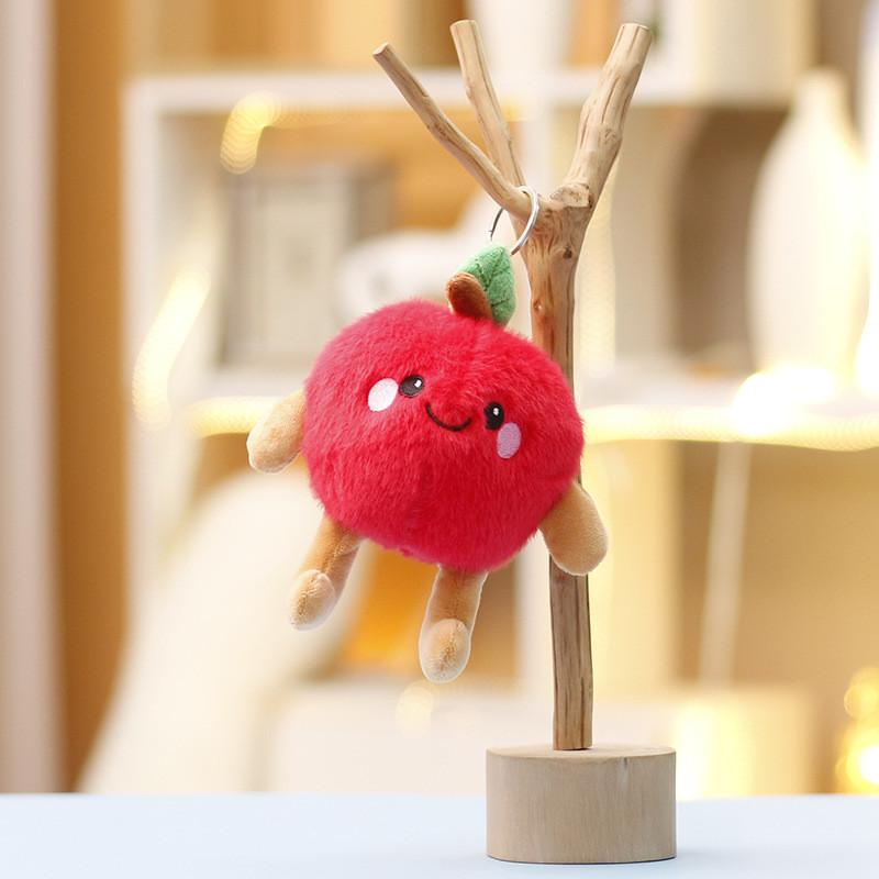 Fruit Plush Toy Banana Cartoon Soft Short Pile For Kids Gift Collection