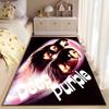 Deep Purple Band Portrait Carpet suitable as a non-slip mat for the living room or bedroom sofa