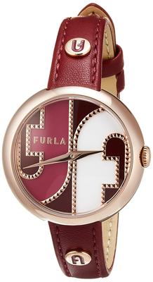 Watch FURLA COSY Red Dial Stainless Steel Quartz Watch Jewelry Accessory WW00005016L3 30.5MM Women's [Item]