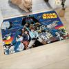 1pc Star Wars Non-Slip Doormat - Vibrant Polyester Welcome Mat with Iconic Characters & Spaceships, Perfect for Home Entry, Be