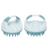 Hair Massager Soft Silicone Waterproof Manual Hair Massage Scalp Cleaning Anti Dandruff Shampoo Brush