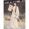 Chinese Spring And Autumn And Warring States Period Style Hanfu, Ma Shan Chu Tomb Restoration Tailed Women's Set