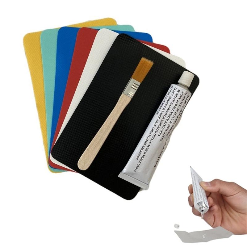 6Pcs Kayak Patches PVC Repair Patches Watertight Repair Patches Replacements for Inflatable Boats Kayak Canoes Water Toy