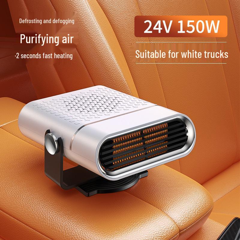 12V/24V Fast Heating Car Heater & Winter Defogging Fan for Trucks