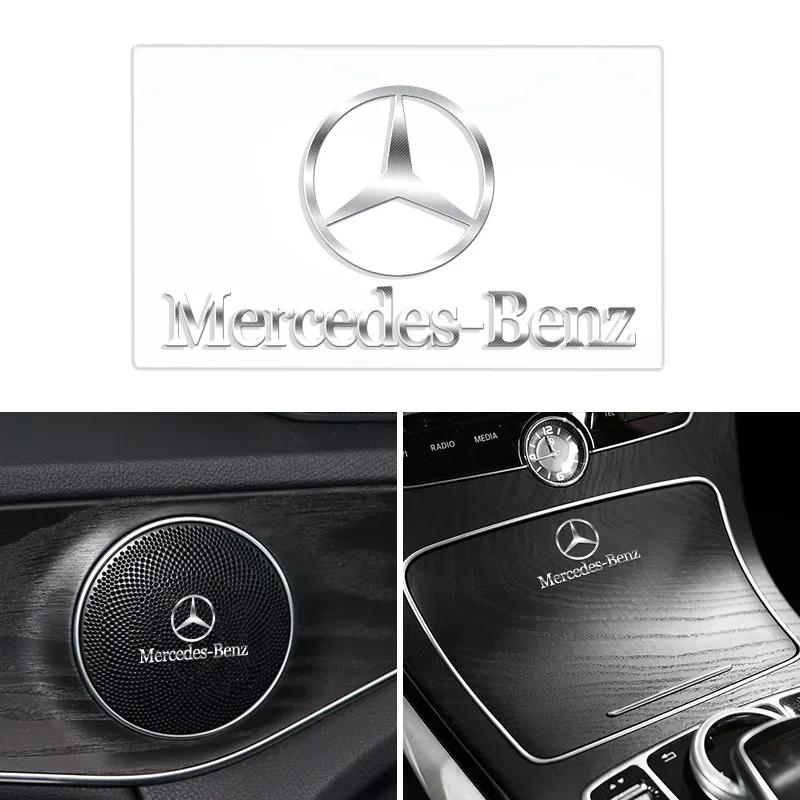 1 Stück Metall Auto Emblem Aufkleber Für Mercedes Benz W117 W176 W177 W205 204 W213 W253 W156 W218 W166 CLA GLC CLE Auto Zubehör