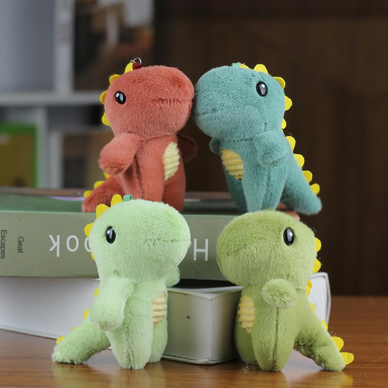 Adorable Mini Tyrannosaurus Dinosaur Plush Toy Keychain Cute Dragon Doll