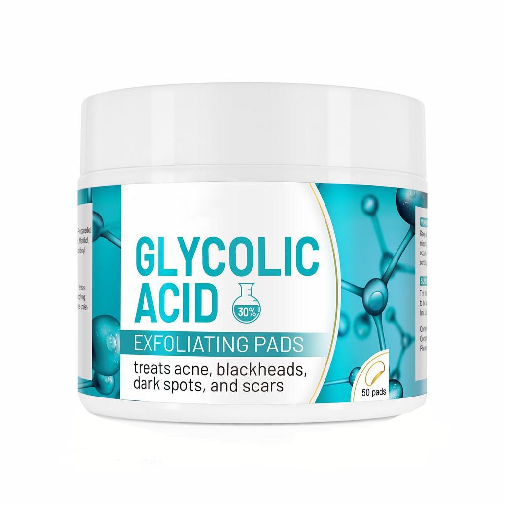 Dual-textured Facial Toning Pads For Exfoliation And Pore Reduction Contains Salicylic Suitable For All Skin Types 30ml