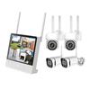 Wireless Outdoor HD Surveillance Camera Kit with Night Vision & Display Screen