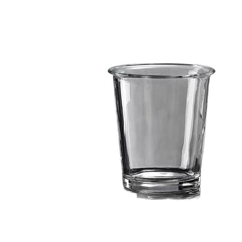 Kippsicheres Glas für Eiskaffee, Kaffee, Wasser, Milch, Milchshakes und Milchtee - Perfektes Geschäftsgeschenk