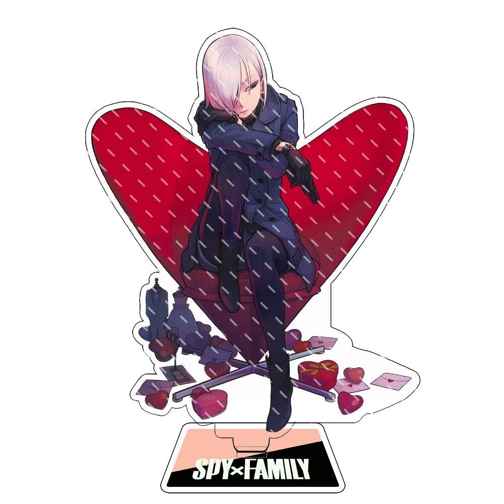 Anime Spy X Family Figure Cosplay Acrylic Stand Twilight Loid Forger Yor Forger Anya Forger Model Plate Collection Props Gifts