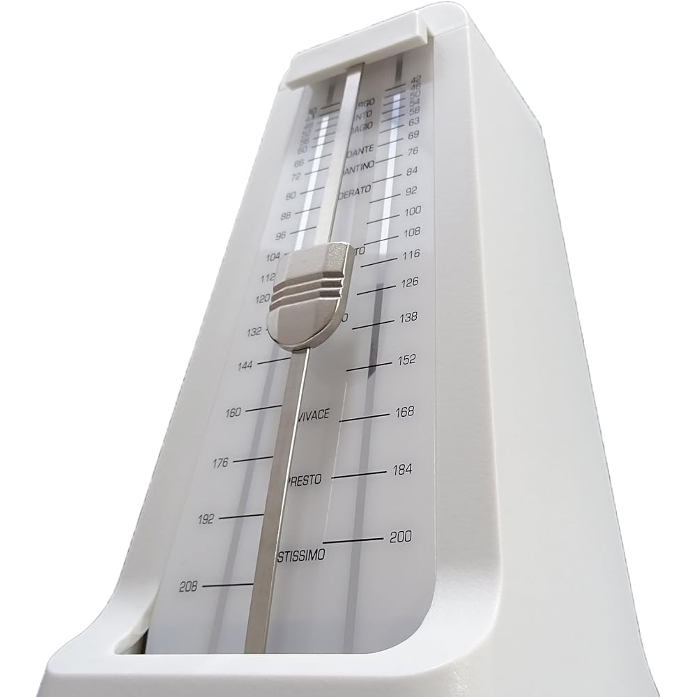 SEIKO (Seiko) Metronome Pendulum SPM400W White