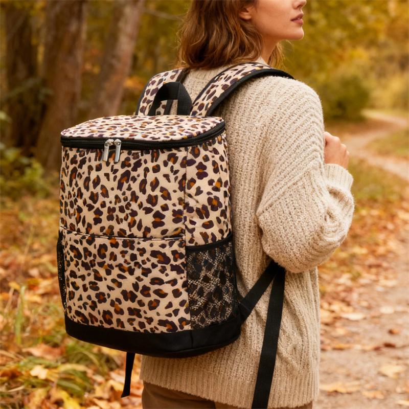 Insulated Cooler Backpack 20 Cans - Leak Proof Beer Backpack Lightweight Cooler Bag For Travel, Camping, Beach, Lunch