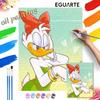 Daisy Duck Oil Painting Painting Art Handmade Diy Painting Home Decoration Gift