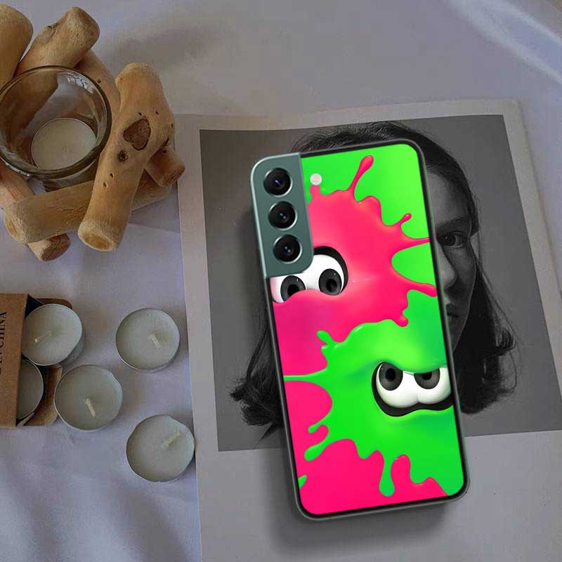3D Grappig Gezicht Zachte Telefoonhoesje Voor Samsung A02 A03 A03S A04 A04S Galaxy A55 A35 A25 A15 S10 Lite A9 A8 A7 A6 Plus A90 A80 Hoesje T