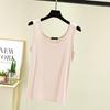 Plus Size Modal Cotton Double U-Neck Camisole for Women - Spring/Summer 2021