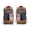 Nike Sb Blazer Mid Mosaic Brown Skateboard Shoes DA8854-600