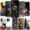 Rapper 2pac Singer Tupac Phone Case For Xiaomi Poco F7 Ultra X7 X6 X5 Pro M7 Redmi 15C 15 13C 13 12C 12 10C 10 9A 9C 9T 9 Shell