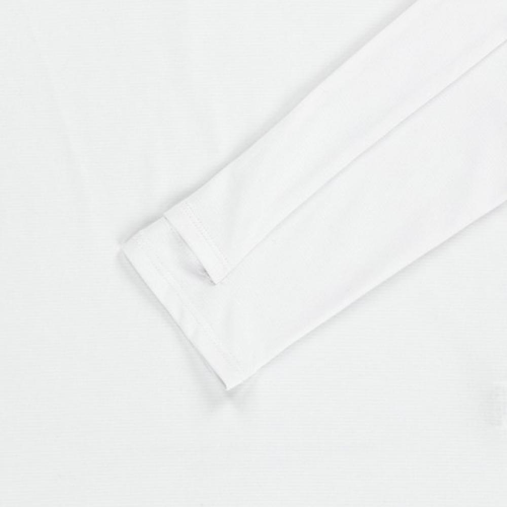 The North Face Nt7tr81k Women S Step Up Long Sleeve Round Tee White