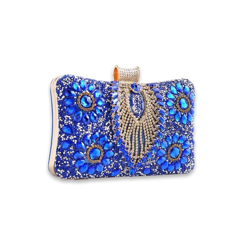 Borsa a mano Cheongsam di alta gamma incastonata di diamanti Borsa da sera Borsa a tracolla con strass Borsa da sera Borsa a catena da banchetto