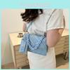Stylish Small Square Bag For Women Trendy Casual Shoulder Crossbody Pu Leather